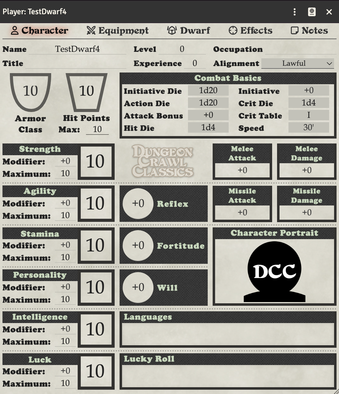 Attack Bonus